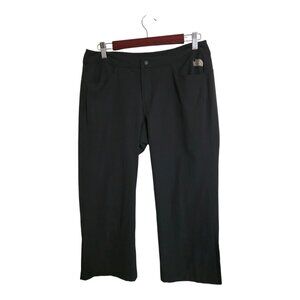 North Face Pants Womens 8 Black Flight Series Capri Hiking Gorpcore Camping